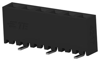 TE CONNECTIVITY 2307813-6 PCB Receptacle, Board-to-Board, 2 mm, 1 Rows, 6 Contacts, Surface Mount, AMPMODU 2mm