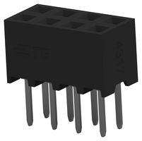 TE CONNECTIVITY 2314822-8 PCB Receptacle, Board-to-Board, 2 mm, 2 Rows, 8 Contacts, Through Hole Mount, AMPMODU 2mm