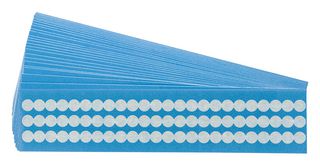 BRADY CMC-3750-PK Label, Dot, Die-Cut, 9.53 mm, Paper, Beige