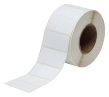 BRADY J20-7-2550 Label, Inkjet Printable, 1.25 mm, 2.75 mm, Paper, White