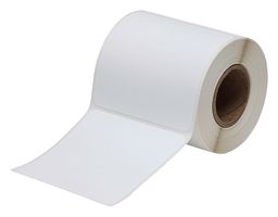 BRADY J20-77-2550 Label, Inkjet Printable, 4 mm, 4 mm, Paper, White