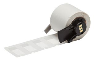 BRADY M61-122-461 Label, Thermal Transfer Printable, 12.7 mm, 28.58 mm, Polyester, White