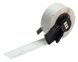 BRADY M6-47-499 Label, Thermal Transfer Printable, 25.4 mm, 12.7 mm, Nylon Cloth, White