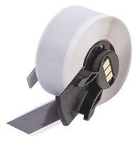 BRADY M6C-1000-595-GY Label Printer Tape, Adhesive, Gray, 50' x 1", Vinyl