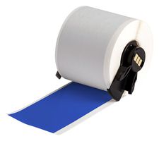 BRADY M61C-2000-595-BL Label Printer Tape, Adhesive, 50' x 2", Vinyl, Blue