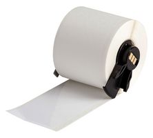 BRADY M6C-2000-595-WT Label Printer Tape, Adhesive, White, 50' x 2", Vinyl