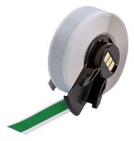 BRADY M6C-500-595-GN Label Printer Tape, Adhesive, Green, 50' x 0.5", Vinyl