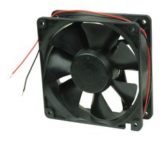 NMB TECHNOLOGIES 06020SA-24J-AA-00 DC Axial Fan, 24 V, Square, 60 mm, 20 mm, Ball Bearing, 12.7 CFM