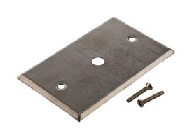 L-COM LC-WPSSCX-01 Faceplate, 4.51" x 2.76" x 0.157", Wall Plate, Faceplates, 1, Stainless Steel Body