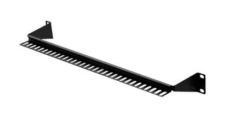 L-COM LC19INHZMLCB Accesorio de Carcasa, Montaje en Rack, Horizontal Mount Flat Lacing Bar, Standard 19" Rack Cabinets