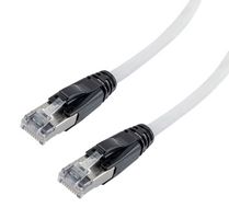 L-COM TRD626ASP-WHT-1F Cable Ethernet, 10 Gigabit, 26AWG, Cat6a, RJ45 Macho a RJ45 Macho