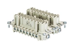 WIELAND ELECTRIC 70.300.3253.0 Heavy Duty Connector, Insert, 32 Contacts, Receptacle, Screw Socket