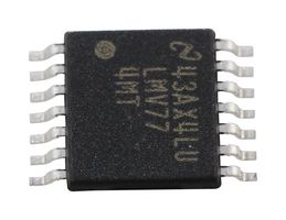 TEXAS INSTRUMENTS LMV774MT/NOPB Operational Amplifier, Quad, 4 Channels, 3.5 MHz, 1.4 V/µs, 2.7V to 5.5V, TSSOP, 14 Pins