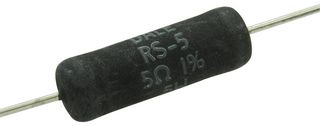 VISHAY RS0055R000FE12 Through Hole Resistor, 5 ohm, RS Series, 5 W, ± 1%, Axial Leaded