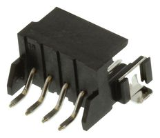 TE CONNECTIVITY - AMP 292173-4 Pin Header, Wire-to-Board, 2 mm, 1 Rows, 4 Contacts, Surface Mount Right Angle, AMP CT Series