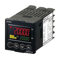 OMRON INDUSTRIAL AUTOMATION E5CNHR2M500AC100240 Controller, Temperature, Digital, 1/16 DIN, Relay, Type B/E/J/K/L/N/R/S/T/U/W/PLII, E5CN-H Series