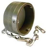 ITT CANNON CA121003-7 Dust Cap / Cover, Sash Chain, Dust Cap, Size 20 Style 0, 1, 2, 7, & 9 Receptacles