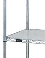 QUANTUM STORAGE 2460SM Shelf Inlay Mat, 24" X 60", For Wire Shelving Units