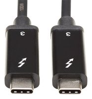 EATON TRIPP LITE MTB3-01M-5A-AB Cable USB, Thunderbolt 3, Tipo C Macho a Tipo C Macho, 1 m, 3.3 ft, USB 3.1, Negro