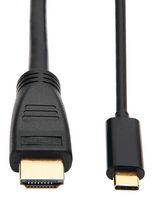 EATON TRIPP LITE U444-003-H4K6BM Cable de Audio / Video, Gen 1 - 5Gbps, Plug USB 3.1 Tipo C, HDMI Macho, 3 ft, 914 mm, Negro