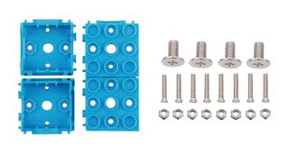 SEEED STUDIO 110070022 Blue Wrapper, 1x1, ABS, 4 Pcs Pack, Protect Modules