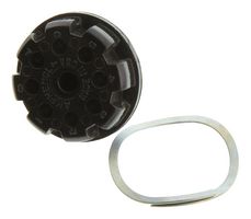 COOPER INTERCONNECT 86-CP8 Connector Accessory, Black, Phenolic, Plug, Cooper Chassis Connectors, CP Series