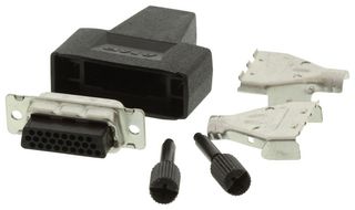 TE CONNECTIVITY - AMP 1658679-1 D Sub Connector Housing, 26 Positions, High Density D Sub, DA, AMPLIMITE HDP-22 Series, Plug