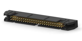 AMP - TE CONNECTIVITY 1658694-4 Pin Header, Wire-to-Board, 2.54 mm, 2 Rows, 50 Contacts, Through Hole, AMP-Latch Series