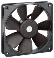 EBM-PAPST 4412F/2M DC Axial Fan, 12 V, Square, 119 mm, 25.4 mm, Ball Bearing, 80 CFM