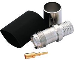 AMPHENOL RF 31-5678 RF / Coaxial Connector, TNC Coaxial, Straight Jack, Crimp, 50 ohm, RG58, RG58A, RG58C, RG141, RG303