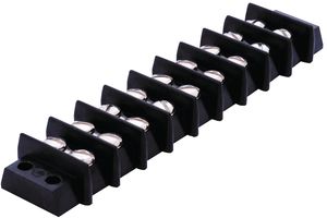 Cinch - 7141 - Conn Term Strip Barrier 7 .438 Density Dbl Row 14 AWG 20 A  250 V, 141 Series - RS