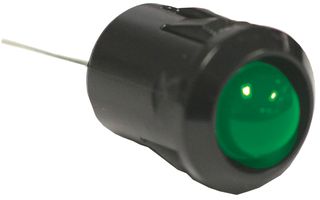 LUMEX SSI-LXH8080GD Indicador de Montaje en Panel LED, QuasarBrite, Verde, 2.2 VDC, 12.05 mm, 20 mA, 30 mcd