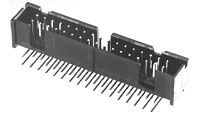 AMP - TE CONNECTIVITY 5104340-1 Pin Header, Wire-to-Board, 2.54 mm, 2 Rows, 10 Contacts, Through Hole Right Angle