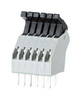 METZ CONNECT AST0410404 Wire-To-Board Terminal Block, 2.5 mm, 4 Positions, 28 AWG, 18 AWG, 0.5 mm², Push In