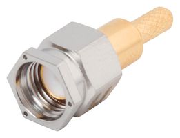 AMPHENOL SV MICROWAVE M39012/55-3007 RF / Coaxial Connector, SMA Coaxial, Straight Plug, Solder, 50 ohm, RG316, Brass