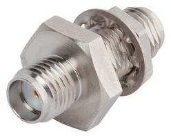 AMPHENOL SV MICROWAVE SF2990-6002 RF / Coaxial Adapter, SMA, Jack, SMA, Jack, Straight Bulkhead Adapter, 50 ohm