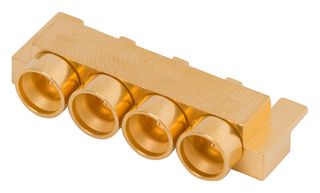 AMPHENOL SV MICROWAVE 9311-60015 RF / Coaxial Connector, 4 Port, SMPS Coaxial, Straight Plug, Board Edge / End Launch, 50 ohm
