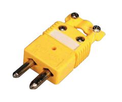 OMEGA OSTW-CC-K-M-5 Thermocouple Connector, Standard, ANSI, K Type, Plug, 2Pins, -29°C to 180°C, OSTW-CC Series
