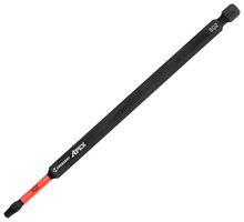 CRESCENT CAVB6SQ2-25 Power Bit, Square, SQ2, 6" Length, 25/Pack