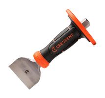 CBCH30H CRESCENT, 3 X 8 12 BRICK CHISEL W HANDGUARD CRESCENT ROHS
