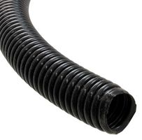 RAYCHEM - TE CONNECTIVITY HCTE-1000-0-SP Sleeving, Flexible Liquid Tight, ETFE (Ethylene Tetrafluoroethylene) Fluoropolymer, Black