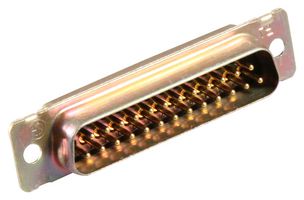 AMP - TE CONNECTIVITY 1757827-4 D Sub Connector, Standard, Plug, AMPLIMITE 109 Series, 37 Contacts, DC, Through Hole
