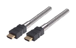 L-COM HDCAMT-1 Cable de Audio / Video, HDMI Macho, HDMI Macho, 3.3 ft, 1 m, Negro, HDCAMT Series