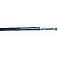 STRUCTURED CABLE RG6/UQ-BC-BK-5 Coaxial Cable, Quad Shield, RG6Q, 0.82 mm², Copper, 7.54 mm, 75 ohm, Black