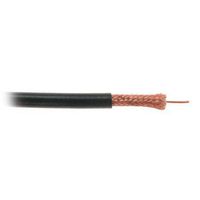 STRUCTURED CABLE RG6/U95-BK Coaxial Cable, CCTV, RG6, 0.82 mm², Copper, 6.9 mm, 75 ohm, Black