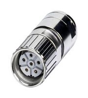 PHOENIX CONTACT 1605532 Conector para Sensor, 5+PE, SPEEDCON Series, M23, Crimpado Hembra, Montaje en Cable Recto