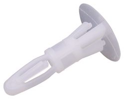 TR FASTENINGS TRCRLCBSRE-10-01 PCB Support, Round Reverse Lock-In Support, Nylon 6.6, 15.9mm x 6mm