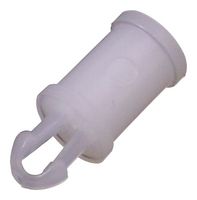 TR FASTENINGS TRPST-2-01 Push Spacer, Teardrop, Lock-In Support, Nylon 6.6, 3.2mm x 4.4mm