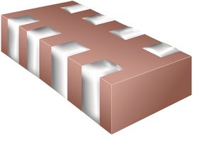 KEMET C1632C103K5RACTU Capacitor Array, 0.01 µF, 0612 [1632 Metric], 50 V, 4 Capacitors, ± 10%