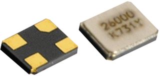 KYOCERA AVX CX3225SB16000E0FPZ25 Cristal, 16 MHz, SMD, 3.2mm x 2.5mm, 16 ppm, 9 pF, 10 ppm, Serie CX3225SB